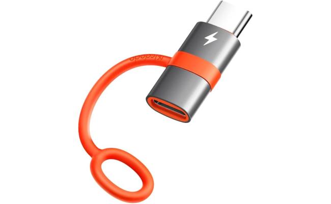 Mcdodo OT-5530 Lightning Female to USB C Male Adapter 60W Lightning to Type-C Adapter PD Fast Charging for iPhone 15/15 Pro/15 ProMax/15 Plus/iPad Pro/iPad Air/MacBook Pro/Galaxy,No Support OTG/Audio